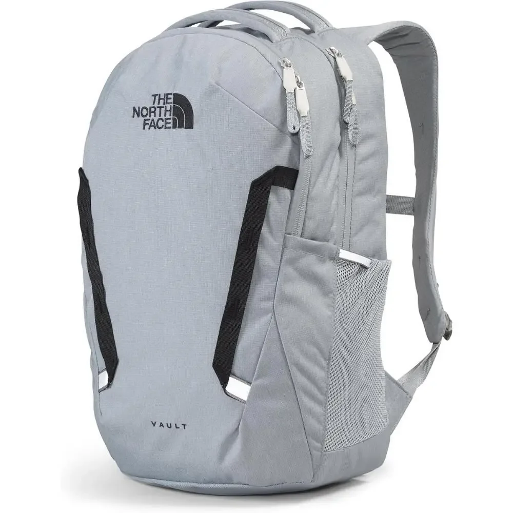 The North Face Vault Backpack Unisex Gray Shoulder Strap Laptop Sleeve Bag SGB56